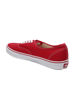 Picture of Vans Authentic RED Size 6.5 M US Women / 5 M US Men - Size: 6.5 Women/5 Men