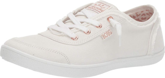 Picture of Skechers Women's Bobs B Cute Sneaker, White, 8.5 - Size: 8.5