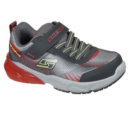 Picture of Skechers Kids Boy's THERMOFLUX 2.0-KODRON Sneaker, Charcoal/RED, 3 Little Kid - Size: 3 Little Kid