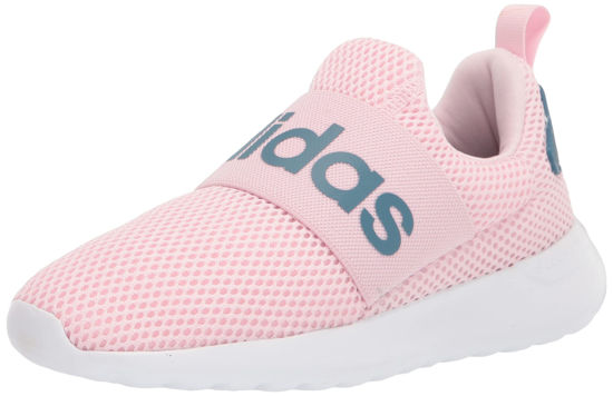 Picture of adidas Lite Racer Adapt 4.0 Running Shoe, Clear Pink/Clear Pink/Orbit Indigo, 3 US Unisex Little Kid - Size: 3 Little Kid