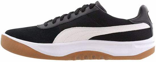 Picture of PUMA California Casual Puma Black/Puma White/Puma Team Gold 11 D (M) - Size: 11