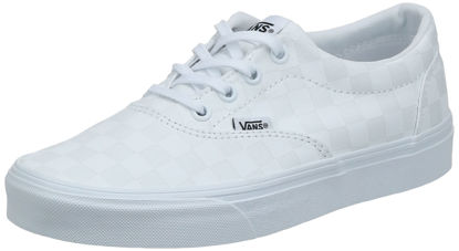 Picture of Vans Women's Doheny Trainers, White Checkerboard White White W51, 7.5 - Size: 7.5