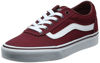 Picture of Vans Women's Ward Sneaker, Red ((Canvas) Burgundy Olq), 5.5 - Size: 5.5