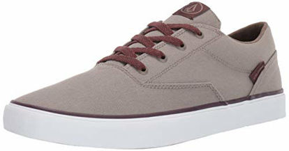 Picture of Volcom Men's Draw LO Canvas Vulcanized Skate Shoe, Oxford TAN, 11 D US - Size: 11