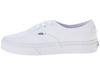 Picture of Vans - U Authentic Shoes in True White, 8.5 D(M) US Mens / 10 B(M) US Womens, True White - Size: 10 Women/8.5 Men