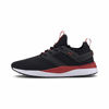 Picture of PUMA Pacer Next Excel Sneaker, Black-High Risk Red White, 9.5 M US - Size: 9.5