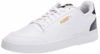 Picture of PUMA Men's SHUFFLE Sneaker, Puma White-Puma White-Peacoat-Puma Team Gold, 9 - Size: 9