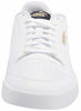 Picture of PUMA Men's SHUFFLE Sneaker, Puma White-Puma White-Peacoat-Puma Team Gold, 9 - Size: 9