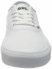 Picture of Vans Men's Doheny Decon Suede Sneaker, Tumble Leather White White, 6.5 - Size: 6.5