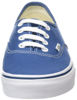 Picture of Vans Mens Authentic Canvas Sneakers Lace Up Casual Plimsolls Unisex Shoe - Navy - 10 - Size: 10