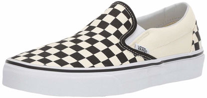 Picture of Vans Classic Slip-On, Black Off White Checkerboard Size 8 Women/6.5 Men - Size: 6.5