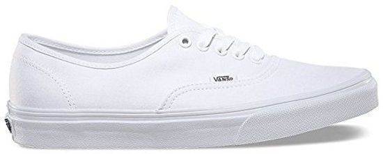 Picture of Vans Unisex Authentic Sneaker (36-37 M EU / 5 D(M) US, True White) - Size: 6.5 M US Women / 5 M US Men