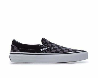 Picture of Vans Classic Slip-On, Black/Pewter Checkerboard Size 7.5 Women/6 Men - Size: 6