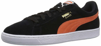 Picture of PUMA Men's Suede Classic Sneaker Black-Firecracker White, 7 M US - Size: 7