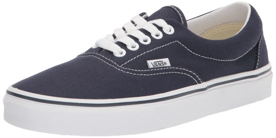 Picture of Vans VEWZNVY Unisex Era Canvas Skate Shoes,Navy, 10 B(M) US Women / 8.5 D(M) US Men - Size: 10 Women/8.5 Men