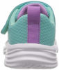 Picture of Skechers girls Skechers Sport, Skechers Light Weight, Skechers Machine Washable Sneaker, Aqua/Purple, 3.5 Big Kid US - Size: 3.5 Big Kid