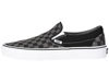 Picture of Vans | Classic Slip-On Sneakers (Black/Pewter Check - 6.5 Women/5 Men) - Size: 6.5 Women/5 Men