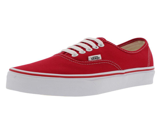 Picture of Vans Authentic RED Size 9.5 M US Women / 8 M US Men - Size: 9.5 Women/8 Men