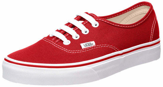 Picture of Vans Authentic RED Size 10.5 M US Women / 9 M US Men - Size: 10.5 Women/9 Men