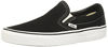 Picture of Vans, Classic Slip-On (Black/White - 8 W/6.5 M) US - Size: 8 Women/6.5 Men