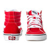 Picture of Vans Women's Sk8-Hi Sneakers, Racing Red/True White, 9.5 Medium US - Size: 9.5