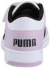 Picture of PUMA Kids Rebound Layup Hook and Loop Sneaker, White Black-Grape Mist, 6 US Unisex Toddler - Size: 6 Toddler