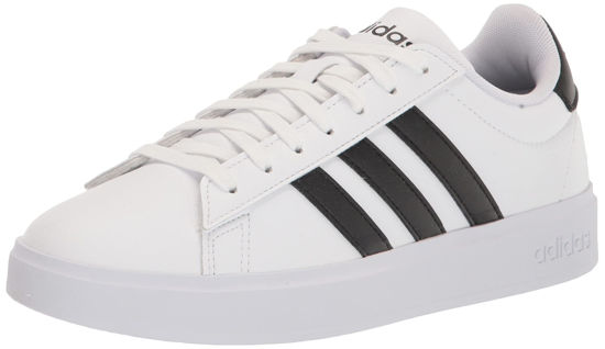 Picture of adidas Grand Court 2.0 (Toddler) White/Core Black/Core Black 10 Toddler M - Size: 10 Toddler