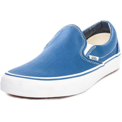 Picture of Vans Mens Classic Slip-On Sneaker Navy 9 M - Size: 10.5 Women/9 Men