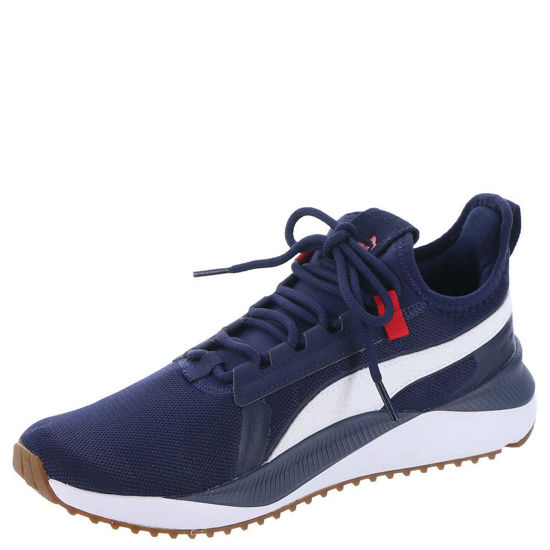 Picture of PUMA Pacer Future Street Plus Men's Sneaker 9.5 D(M) US Peacoat-White-High Risk Red - Size: 9.5