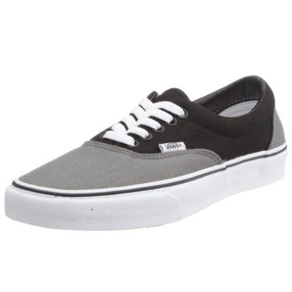 Picture of Vans VEWZNVY Unisex Era Canvas Skate Shoes,Pewter/Black,12 B(M) US Women / 10.5 D(M) US Men - Size: 12 M US Women / 10.5 M US Men