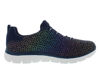 Picture of Skechers Summits - Glowing Iris Wide Womens Shoes Size 8, Color: Navy/Multicolored - Size: 8 Wide