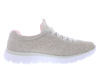 Picture of Skechers Summits Fun Flare Womens Shoes Size 5.5, Color: Taupe/Pink-Beige - Size: 5.5