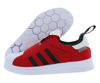 Picture of adidas Superstar 360 Boys Shoes Size 1, Color: Red/Black - Size: 1 Big Kid