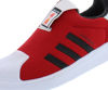 Picture of adidas Superstar 360 Boys Shoes Size 1, Color: Red/Black - Size: 1 Big Kid