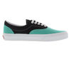 Picture of Vans Era Mens Shoes Size 6.5, Color: Black/Teal - Size: 6.5