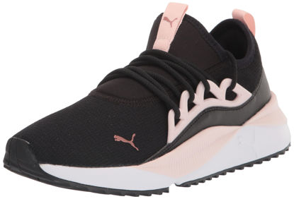 Picture of Puma Women's Pacer Future Allure Sneaker, Black-Chalk Pink-Rose Gold, 7.5 - Size: 7.5