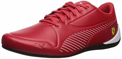 Picture of PUMA Men's Ferrari Drift CAT 7S Ultra Sneaker, Rosso Corsa White, 13 M US - Size: 13