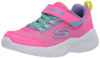 Picture of Skechers Kids Girls 302455L Sneaker, Pink/Multi, 1 Little Kid - Size: 1 Little Kid