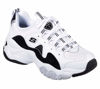 Picture of Skechers D'Lites 3 Zenway Womens Sneakers White/Black 7.5 - Size: 7.5