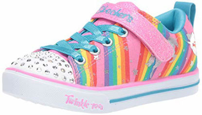 Picture of Skechers girls Sparkle Lite-magical Rainbows Sneaker, Multi, 3 Little Kid US - Size: 3 Little Kid