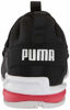 Picture of PUMA Axelion Running Shoe, Black Silver-High Risk Red, 6.5 US Unisex Big Kid - Size: 6.5 Big Kid