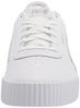 Picture of PUMA Women's Carina Sneaker, White Silver, 11 - Size: 11