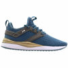 Picture of PUMA Pacer Next EXCEL Sneaker, Bluestone-Charcoal Gray Team Gold, 11.5 M US - Size: 11.5