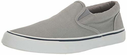 Picture of Sperry Men's Striper II Slip On Sneaker, SW Grey,10.5 W US - Size: 10.5 Wide