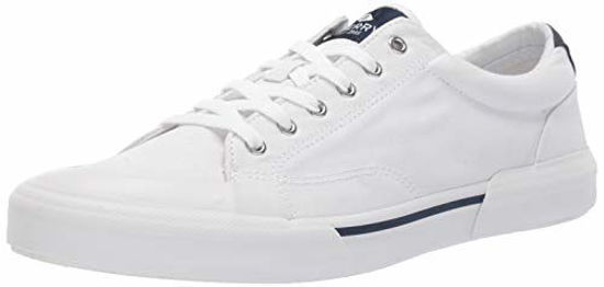 Picture of Sperry Mens Striper II Retro Sneaker, White, 14 - Size: 14