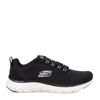 Picture of Skechers Women's Flex Appeal 5.0 Sneaker, Black Mesh White Trim, 7.5 - Size: 7.5