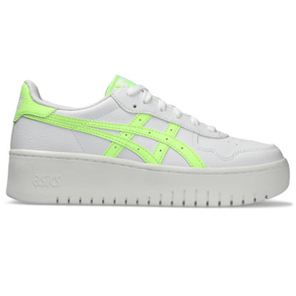 Picture of ASICS Women's Japan S PF Sportstyle Shoe, 10, White/Illuminate Green - Size: 10