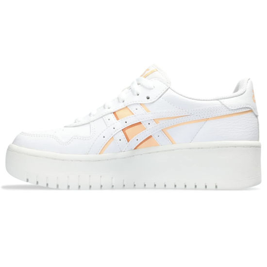 Picture of ASICS Women's Japan S PF Sportstyle Shoes, 7.5, White/Apricot Crush - Size: 7.5