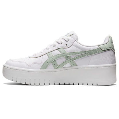 Picture of ASICS Women's Japan S PF Sportstyle Shoes, 9, WHITE/LICHEN ROCK - Size: 9