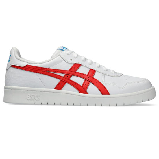 Picture of ASICS Men's Japan S Sportstyle Shoe, 9.5, White/True RED - Size: 9.5